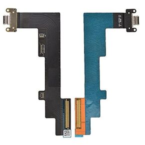 OEM USB Charger Charging Port Dock Connector Flex Cable Replacement for iPad Air 4 A2324 A2072 A2325 (Cellular Version) USA (Black)