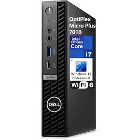 Dell OptiPlex Micro Plus 7000 7010 MFF Micro Form Factor 1.2L Business Desktop Computer, 13th Gen Intel 16 Cores i7-13700 up to 5.1GHz, 32GB DDR5 RAM, 1TB PCIe SSD, WiFi 6, Bluetooth, Windows 11 Pro