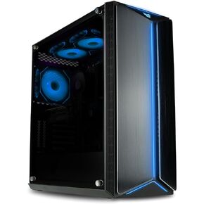 Mantis V2 Gaming Desktop PC - (NVD GeForce RTX 5060, Intel 12-Core i7-12700KF Processor, 32GB DDR5 RAM, 1TB NVMe Gen4 SSD, HDMI, WiFi 6E + BT, KB&M, Windows 11 Pro) - Prebuilt RGB Gamer Computer Tower