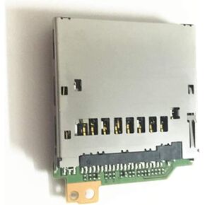 HaizEr Replacement New SD Memory Card Slot Reader Board PCB Assy CN-1027 For Sony A6000 ILCE-6000, silver