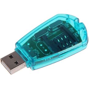 1GSM/CDMA+CD USB Cellphone Standard SIM Card Reader Copy Cloner Writer SMS Backup