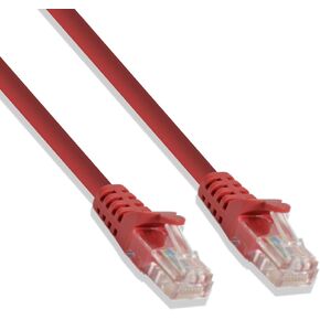 LOGICO 5ft Cat5e Cable Ethernet LAN Network RJ45 Patch Cord Internet Red (50 Pack)