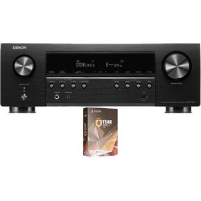 Denon AVR-S770H 7.2ch 8K Smart AV Receiver with Voice Control and DTS:X with 4 Year Amber Protection Plan (2023)