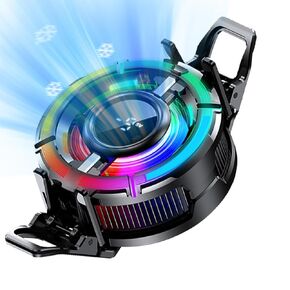 Cell Phone Cooler, Cell Phone Semiconductor Cooler Equipment, Portable Smartphone Cooling Equipment with Smart Temperature Control for Vlog Video Calls Record Video Live Streaming