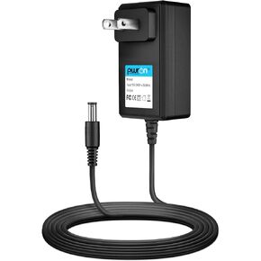 PwrON Compatible AC to DC Adapter Charger Replacement for Atari Jaguar or Sega Genesis Power 9V 1A 5.5 * 2.1mm