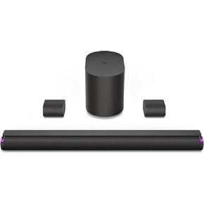 Vizio SL512X-0806B-RB 36 "5.1.2 CH Dolby Atmos Soundbar System مع Dolby Atmos و DTS: X ، أسود-معتمد تم تجديده