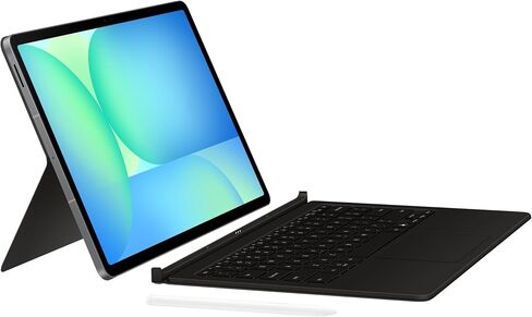 SAMSUNG Galaxy Book Cover Keyboard (with Trackpad) for Galaxy Tab S10 FE+ - AI Key for Galaxy Tab S10 FE+, Detachable Platform, PC-Like Experience, Wireless Keyboard Sharing, Black in Saudi Arabia
