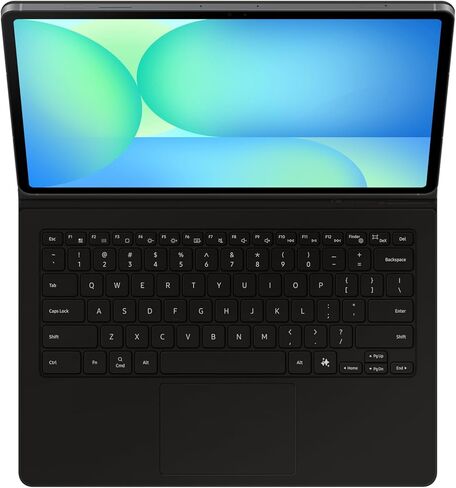 SAMSUNG Galaxy Book Cover Keyboard (with Trackpad) for Galaxy Tab S10 FE+ - AI Key for Galaxy Tab S10 FE+, Detachable Platform, PC-Like Experience, Wireless Keyboard Sharing, Black in Saudi Arabia