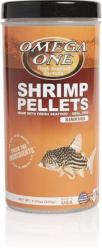 Omega One Sinking Shrimp Pellets, 8mm Pellets, 8.25 oz in Saudi Arabia