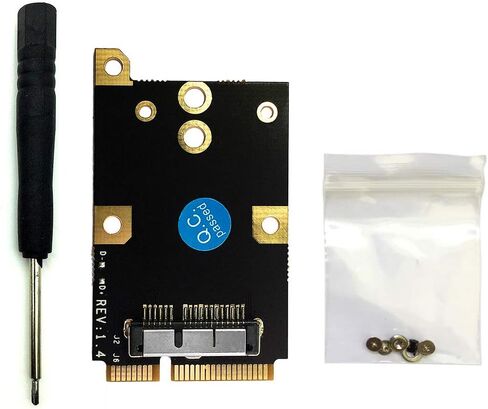 HUYUN WLAN Card transforms/Converter Mini PCI-E Adapter Card for BCM94360CSAX bcm94360cs2 BCM94360CD BCM94331CD in Kuwait
