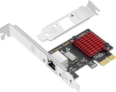 PCIE Quad-Port Gigabit Server Network Card with Realtek RTL8111H Chipset -PCI Express Ethernet Adapter,4-Port RJ45 LAN NIC Card,Supports IEEE802.1Q VLAN/IEEE802.3az. in Kuwait