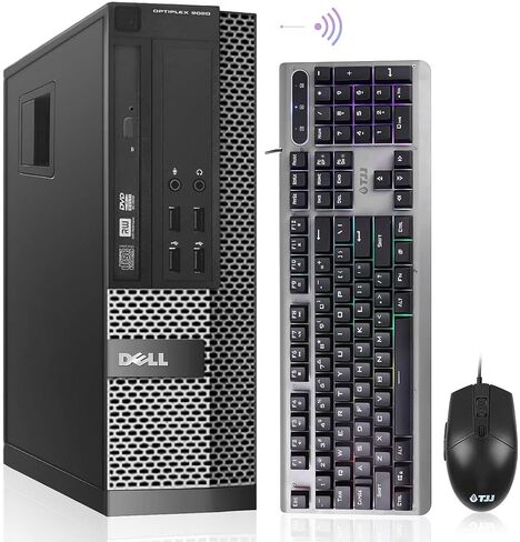 Dell OptiPlex 9020 i7 SFF Desktop Computer,Intel Quad Core i7-4790 up to 4.0GHz, 32GB Ram New 1TB SSD, AX200 Built-in WiFi 6, DVD-RW Dual Monitor Supported, Windows 10 Pro (Renewed) in Saudi Arabia