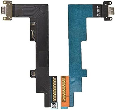 OEM USB Charger Charging Port Dock Connector Flex Cable Replacement for iPad Air 4 A2324 A2072 A2325 (Cellular Version) USA (Black) in Saudi Arabia