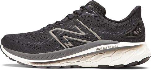New Balance Men's Fresh Foam X 860 V13 Running Shoe Nb Navy/Ginger Lemon/Neo Flame 12 in Saudi Arabia