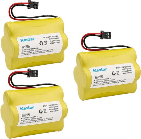 استبدال بطارية Kastar 1 حزمة لـ Uniden Bearcat Sportcat BP-120 ، BP120 ، BP-150 ، BP150 ، BP-180 ، BP180 ، BP-250 ، BP250 ، BC120 ، BC-120 ، BC120XLT ، UBC120XLT ، BC220 ، BC-210 ، BC220XLT in Kuwait