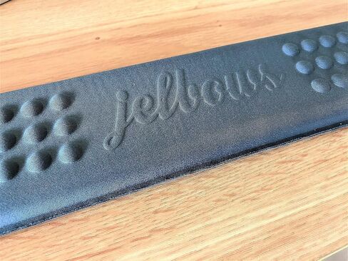 Jelbows Ergonomic Elbow Conbow Pads & Keyboard Wrist Cushion Bundle for Desk (Graphite Fabric) in Saudi Arabia