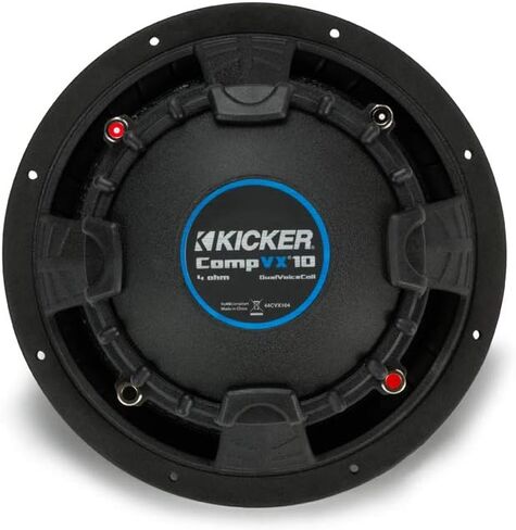 Kicker CVX104 COMPVX 10" Subwoofer Dual Voice Coil 4-Ohm 600W in Saudi Arabia