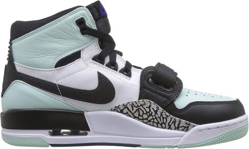 حذاء Jordan Air Legacy 312 Low للرجال مقاس 9، اللون: أسود Valor Blue University Red Wolf رمادي-أسود in Saudi Arabia
