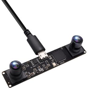 وحدة كاميرا ستيريو USB SVPRO 960P لـ 3D ، VR ، العدسة المزدوجة المتزامنة ، USB2.0 بدون سائق لنظام التشغيل Windows ، Linux ، Android ، MacOS ، CMOS OV9712 WebCAM COM COUNT و BIOMetric Retina & 3D Printer