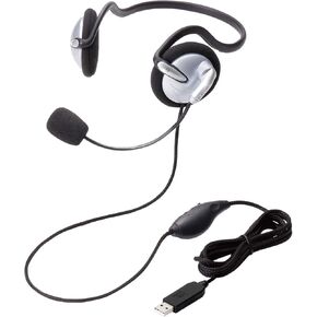 Elecom USB headset (neck band type) HS-NB05USV