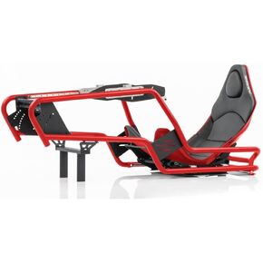 Playeat Formula Intelligence Sim Racing Cockpit | عالي الأداء سباق محاكاة قمرة القيادة | يدعم الكمبيوتر الشخصي و Console | الطبعة الحمراء