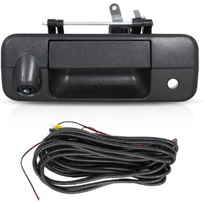 Tailgate Handle Rear View Backup Camera Compatible with Toyota Tundra 2007-2013 Replace for 690900C051, Waterproof Reverse Camera with 170° Rear Viewing Angle