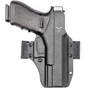 Glock 20/21 OWB Holster - USA Made - Fits Glock 20, 21 (Gen 3, 4, 5) - Total Eclipse OWB Holster - Outside Waistband Carry (Ambidextrous) - by Blade-Tech Holsters