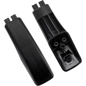 2PCS WB07X10034 Range Oven Door Handle End Cap(Black) Replacement for GE Hotpoint Oven,Replaces WB07K10042,242863,AP3623187,PS229187,WB7X10034