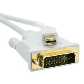 (10 Pack Mini DisplayPort to DVI Video Cable, Mini DisplayPort Male to DVI Male, 10 Feet