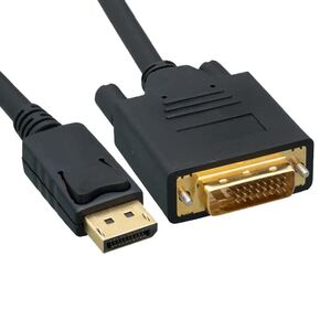(10 Pack DisplayPort to DVI Video Cable, DisplayPort Male to DVI Male, 3 Feet