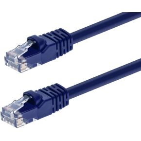 Monoprice 10FT 24AWG Cat6 550MHz UTP إيثرنت كابل الشبكة النحاسية العارية - أرجواني