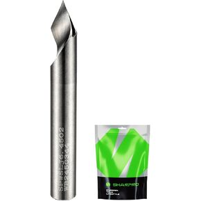 لقمة توجيه أخدود على شكل حرف V مقاس 90 درجة بقطر 0.2 مم. 1/4 بوصة عرقوب CNC من الكربيد الصلب على شكل حرف V للنقش باستخدام الحاسب الآلي وحروف الشطب in Kuwait