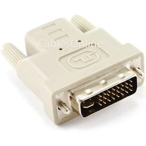 CablesOnline, DVI Graphics Card Display GPU Detection Monitor Dummy Plug Adapter, VE-D11