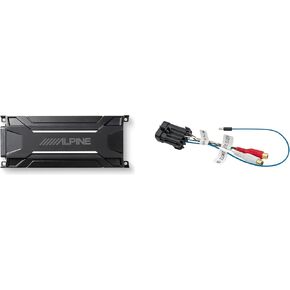 Alpine KTA-30FW UTV Marine Amplifier & Adapter for Polaris Ride Command