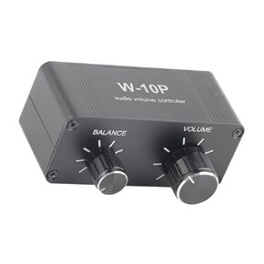 Better Equal Sound Circuit Mini Stereo Audio Volume Controller, Lossless and Interference Fader 3.5mm Jack Output, Plug and Play for Music Control Board