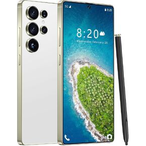 Huness I25 Ultra Unlocked Phone ، تم تصميمه في PEN على الهاتف ، بطارية الهاتف الخلوي 7000mAh 6.99 "شاشة HD ، Android 14 12+512GB الهاتف الذكي ، SIM/5G/FACE معرف/قفل بصمة/GPS (الأزرق ، 12+512) in Kuwait