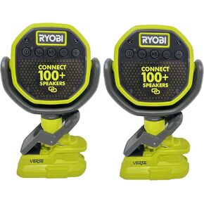 RYOBI 18V ONE+ Verse Clamp Speaker Set - Bulk Packaged
