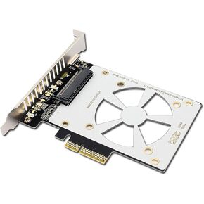 PH46 PCIe3.0 X4 to U.2 SFF-8639 Adpter Card GEN4 High Speed Compatible with U.2 NVME SSD X4 X8 X16 Slot