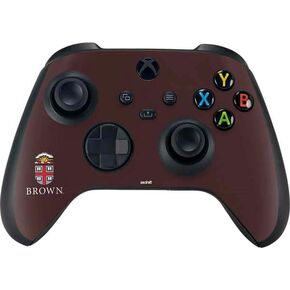 ألعاب Skinit Scenit Maming Skin متوافقة مع وحدة تحكم Xbox Series X - تصميم شعار جامعة براون المرخص رسميًا