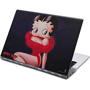 Skinit Decal Laptop Skin Compatible with Yoga 910 2-in-1 14in Touch-Screen - Officially Licensed Betty Boop Betty Boop Red Dress Design
