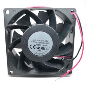 FFB0824SHE 2-Wire (80x80x38mm) 24V 0.51A Inverter Cooling Fan