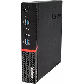 Lenovo ThinkCentre M700 Tiny Business Desktop PC, Intel Quad Core i5-6500 3.2GHz, 16G DDR4, 256G SSD, WiFi, Keyboard & Mouse, 2 DisplayPort, Windows 11 Pro (Renewed)