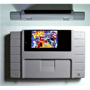 16 Bit 46 Game Card Plok - Game Cartridge SNES for USA Version Game Player