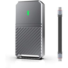 M.2 2230 NVMe PCIE M.2 Case USB3.2 Gen2 10Gbps External Solid State Disk Box JMS583 TYPEC 3.1 Chip for Desktops Laptops NVME SSD Accessory