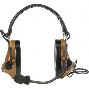 Peltor 3M Peltor Comtac V سماعات الرأس ، قابلة للطي ، الرصاص المفرد ، الميكروفون الديناميكي القياسي ، MT20H682FB-47 CY