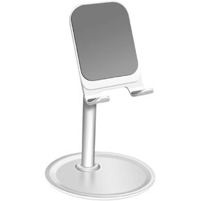 NUOBESTY Aluminium Alloy Phone Holder with Slid Pads Angle for Smart Phones and Tablets for Office Desk and Home Use