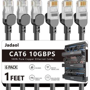 Jadaol Cat6 24AWG Round 1ft