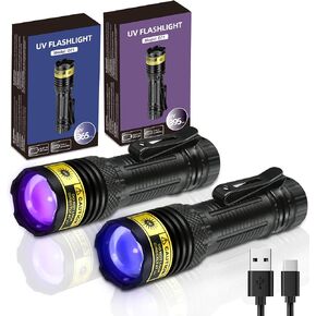 مصباح يدوي UV Darkdawn UV 365 و 395NM LIGHT LIGH