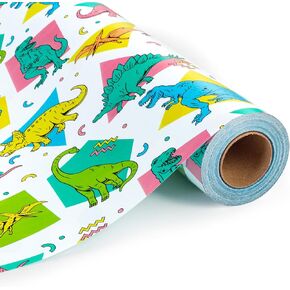 MAYPLUSS Wrapping Paper Sheet Set - Folded Flat - 3 Large sheets with 3 Gift tags - Summer Design(22.6 sq.ft.ttl) - 27.5 inch X 39.4 inch Per Sheet