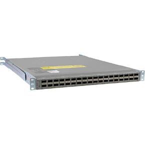 N9K-C9236C Nexus 9200 36x 40/100G QSFP28 Front-to-Back Airflow Switch w/ Dual PSU [No Rails Kit] (Renewed)